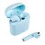 Fone De Ouvido Bluetooth Easy W1+ Tws True Wireless - Azul - Imagem 3