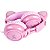 Fone De Ouvido Headset Kitty Ear - Orelha De Gato Rosa Com Microfone Cabo 1.2m Plug P2 Estereo P3 - Ke120r - Imagem 4