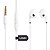 Fone De Ouvido Sound Pods Branco Com Microfone Cabo 1.2m Plug 3.5mm Estereo P3 - Sp220b - Imagem 1