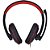 Fone De Ouvido Headset Gamer V Blade Ii P2 Estéreo Com Microfone Retrátil E Ajuste De Haste - Preto Com Vermelho - Imagem 2