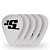 Palheta Joe Satriani Branca Leve D Addario 1CWH2-10JS - Imagem 1