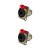 Kit Conectores 1/4 Fêmea Painel Trs Wc 195 (2un) Wireconex - Pç / 2 - Imagem 1