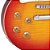 Guitarra Canhota Vintage LV100 Reissued Les Paul Cherry - Imagem 4
