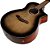 Violão Elétrico Ibanez AEWC11 TCB Transparent Charcoal Burst - Imagem 3