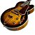Guitarra Semiacústica Ibanez AF95FM AYS Antique Yellow Burst - Imagem 3