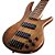 Contrabaixo 6 Cordas Ibanez GSR206B-WNF Walnut Flat Ativo - Imagem 3