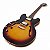 Guitarra Semi-Acústica Epiphone ES 335 Canhoto Sunburst - Imagem 3