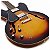 Guitarra Semi-Acústica Epiphone ES 335 Canhoto Sunburst - Imagem 4