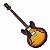 Guitarra Semi-Acústica Epiphone ES 335 Canhoto Sunburst - Imagem 2