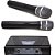 Microfone Duplo Onyx Tk V202 Vhf Sem Fio - Imagem 2