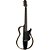 Violão Silent Yamaha SLG 200S TBL Preto Corda de Aço com Bag - Imagem 1