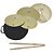Kit Prato New York 14" 16" 18" para Iniciante com Bag - Imagem 1