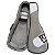 Bag Capa Semicase Seizi Ultra 3 Branco para Violão - Imagem 2