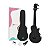 Ukulele Acústico Seizi Nova U Concert Fibra de Carbono Preto - Imagem 2
