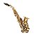 Saxofone Soprano Curvo Shelter SFT64331L Laqueado Si Bemol - Imagem 2