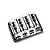 Ponte Fixa Spirit WB60-CR Cromada Para Baixo 4 Cordas - Imagem 1