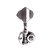 Tarraxa Spirit JB45-MC-R4 R4 Cromada Fosca para Baixo - Imagem 1