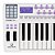 Teclado Controlador Waldman Carbon 25 MIDI USB 25 Teclas - Imagem 2