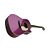 Violão Elétrico Seizi Akira Half Mirai Purple Sparkle - Imagem 3