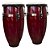 Par de Congas 11" e 12" Vermelha com Suporte New York - Imagem 1