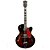 Guitarra Semi-acústica Waldman GHJ220Q BR Brown Burst - Imagem 2