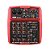 Mesa de Som Analógica Novik Neo NVK-I06BT Vermelho 4 Canais - Imagem 1