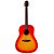 Violão Elétrico Seizi Mirai Plus Okami Cherry Burst - Imagem 1