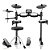 Kit Bateria Eletrônica Donner DED-80 Mesh com Banco e Fone - Imagem 1