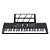 Kit Teclado Portátil Rhythmic 20 61 Teclas Com Suporte Em X - Imagem 2
