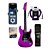 Kit Guitarra Seizi Fun Katana Musashi HSS Dark Purple Sparkle - Imagem 1