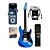 Kit Guitarra Seizi Fun Katana Musashi Royal Dark Blue Sparkle - Imagem 1