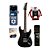 Kit Guitarra Seizi Fun Katana Musashi Black Sparkle - Imagem 1