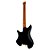Guitarra Seizi Headless Koi Luizinho Black Gold com Bag - Imagem 2