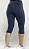 Corsário fitness feminina lisa Calça Legging 3/4 Midi em Poliamida ultra premium - Imagem 2