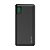 Carregador Portátil Universal 10.000mAh, 2 portas USB + 1 porta USB-C, Led Indicador de bateria, Preto - Imagem 1