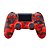 Controle Playstation Dualshock 4 Vermelho Camuflado - PS4 - Imagem 1