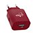 Kit Cabo Usb Tipo-C + Carregador Emborrachado Elg Vermelho - Imagem 4