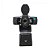 Webcam HD 720P Foco Manual, Tripé e Porteção de Lente ,Preto - Imagem 2