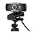 Webcam HD 720P Foco Manual, Tripé e Porteção de Lente ,Preto - Imagem 1