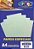 Papel Estampado Azul C/ Bolinhas Off Paper A4 180G - Imagem 1