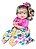 Boneca Falante de Brinquedo Thaily Bebê Grande Com Cabelo - Imagem 6