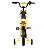 Bicicleta Infantil Aro 14 Moto Bike Com Rodinha Amarelo - Imagem 3