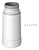 Kit 10 Garrafa Térmica 250ml Minigarbo Termolar Branco - Imagem 2