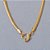Choker malha ouro - Imagem 1