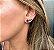 Brinco KAF Ear Cuff Com Cristais Coloridos - Banhado em ouro amarelo 18k - Imagem 2