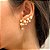 Brinco KAF Ear Cuff Pérolas Variadas - Banhado em ouro amarelo 18k - Imagem 2