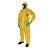 Macacão De Segurança Chemical 130 Químico Amarelo - Imagem 1