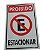 Placa Proibido Estacionar  PS-01 20x30 - Encartale - Imagem 1