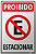 Placa Proibido Estacionar Garagem 20 x 30 - Imagem 3