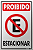 Placa Proibido Estacionar Garagem 20 x 30 - Imagem 2